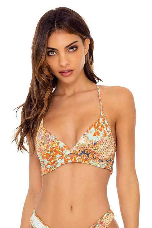 Luli Fama Salty But Sweet Underwire Top